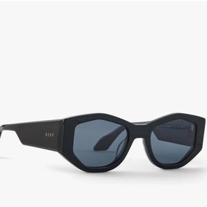 DIFF Eyewear Zoe 55MM Square Polorized Sunglasses